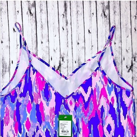 Lilly Pulitzer Lela Silk Dress One Too Many - Picture 7 of 12